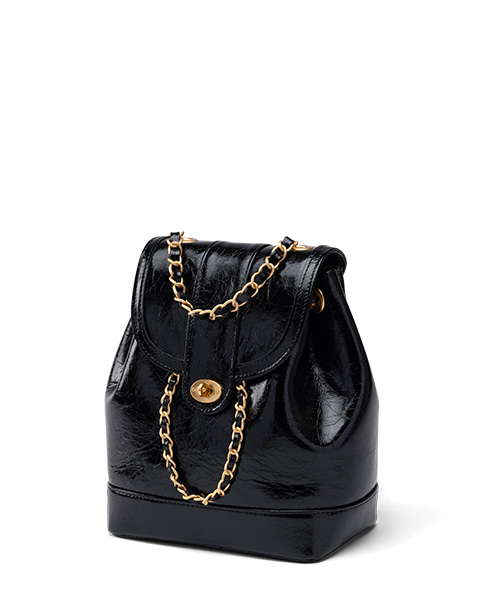 Hawoo-a bag black (gold)